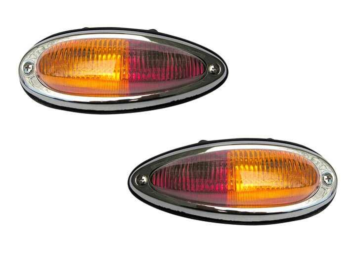 Partworks 2x Rear Lights for 356 A/B/C with Seal Left Right EU