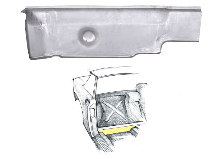 Porsche 914 197076 BODY SHEETMETAL Body Parts