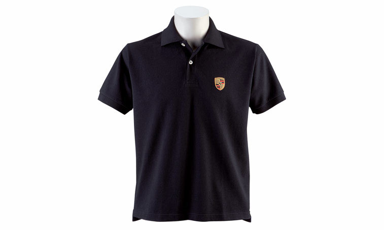 Porsche polo shirt outlet with crest