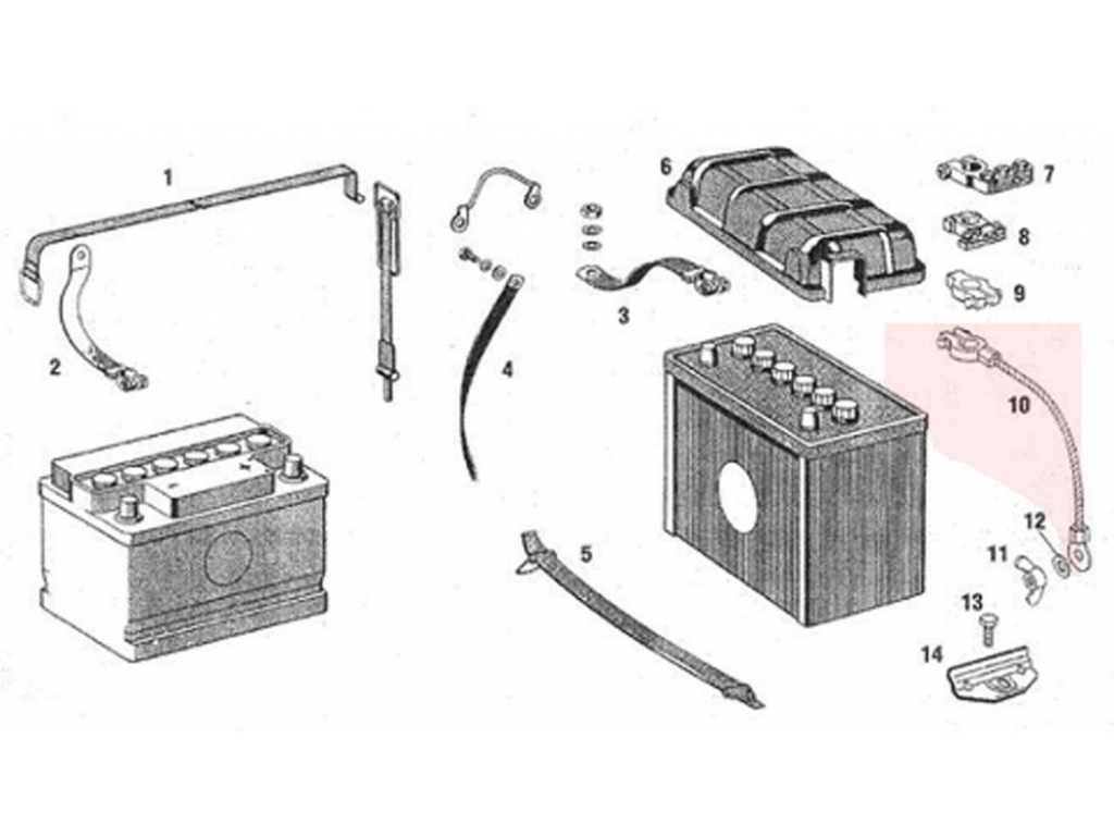 Porsche 356 Battery Strap Results 8812