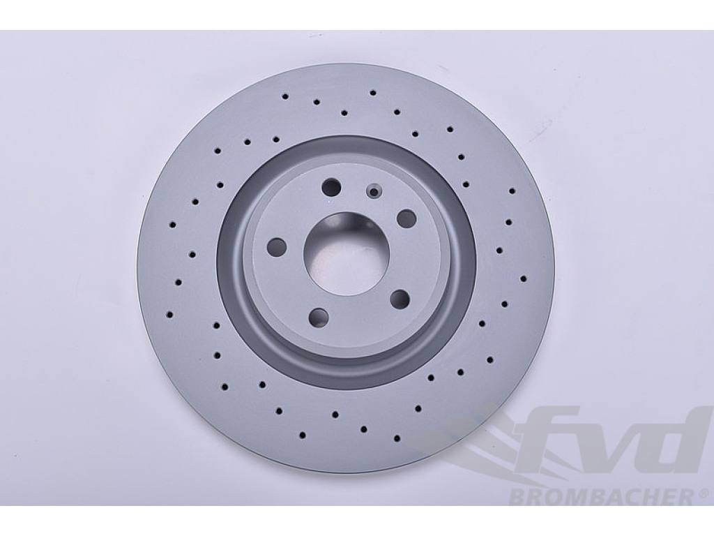 Porsche 928 944 Kit of 2 Front Disc Brake Rotors Zimmermann NEW