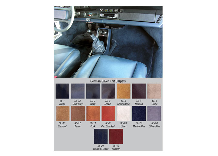 Porsche 914 Carpet Kit Results