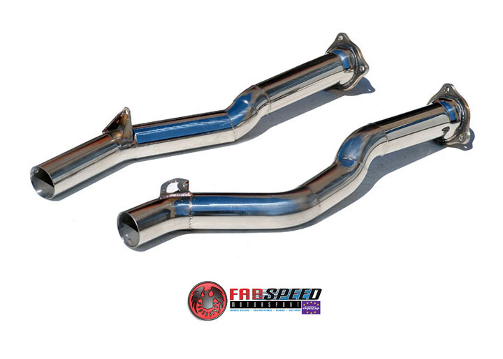 Fabspeed Secondary Catbypass Pipes, Cayenne S