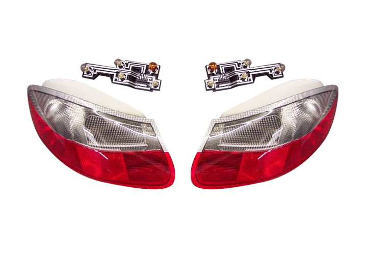 FOR PORSCHE 986 BOXSTER 996 OEM CLEAR SIDE LIGHT SET ORIGINAL HELLA NEW