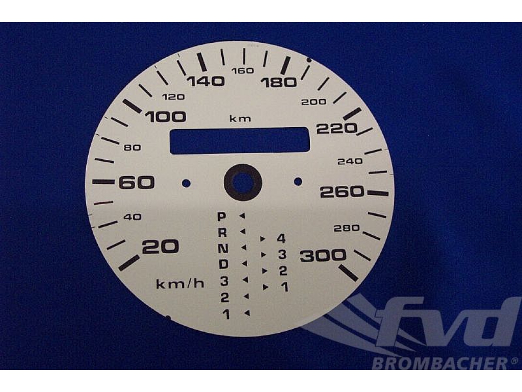 Gauges New Porsche 964 993 Speedometer Gauge Face Dial MPH Vintage Car