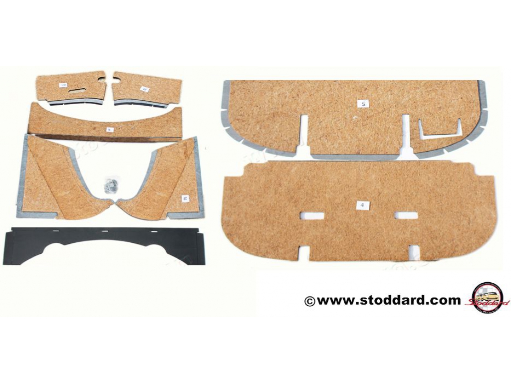 Porsche 356 C Engine Compartment Insulation Results