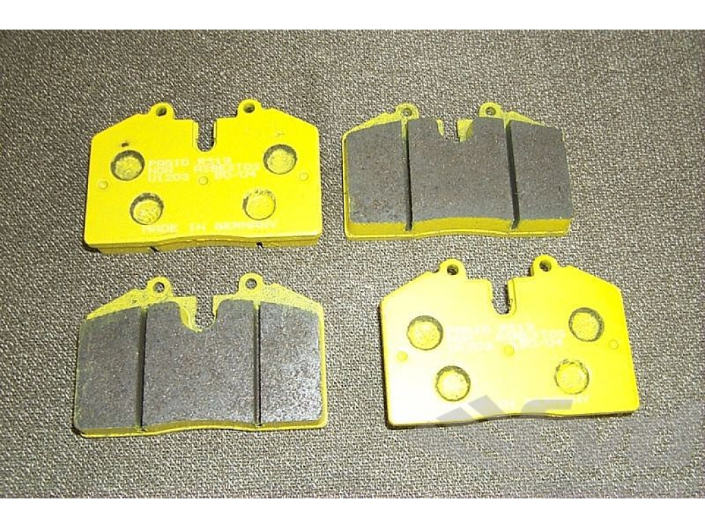 Porsche 997 Brake Pad Results